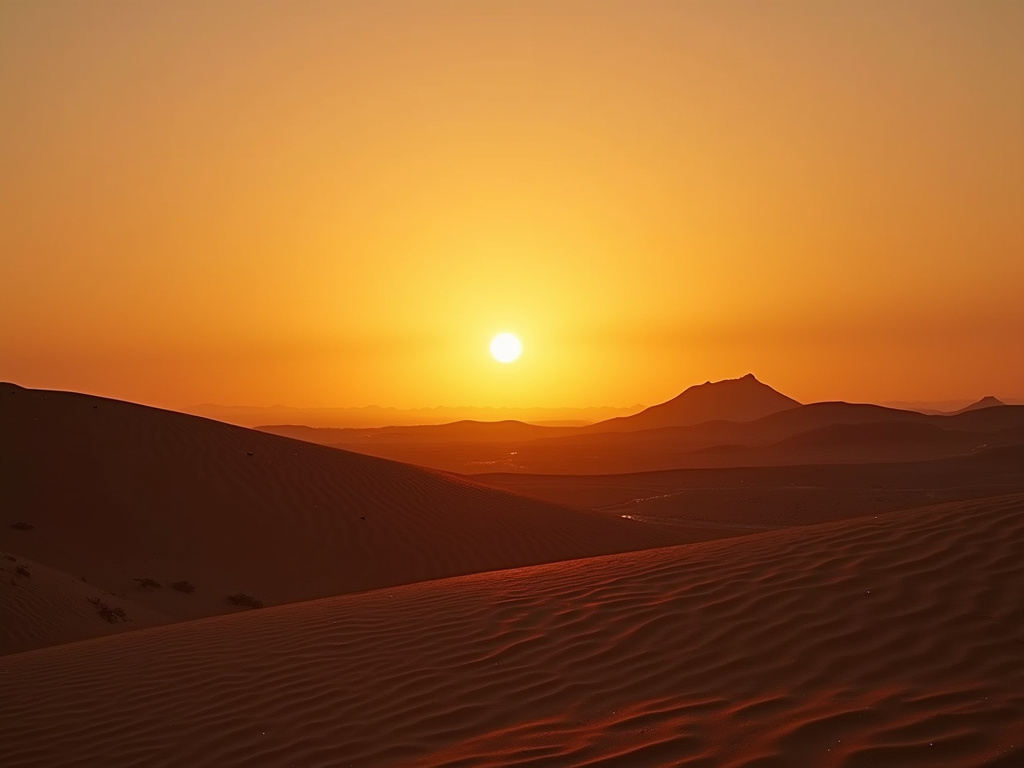 Desert sunset — student living in Tucson