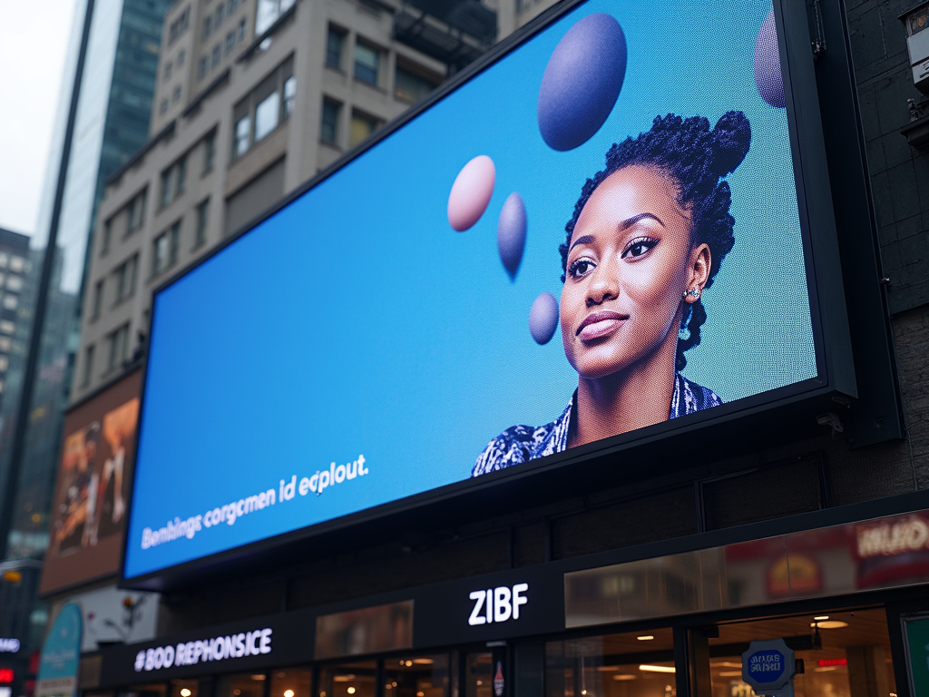 Digital ad billboard — BlckPanda paid media