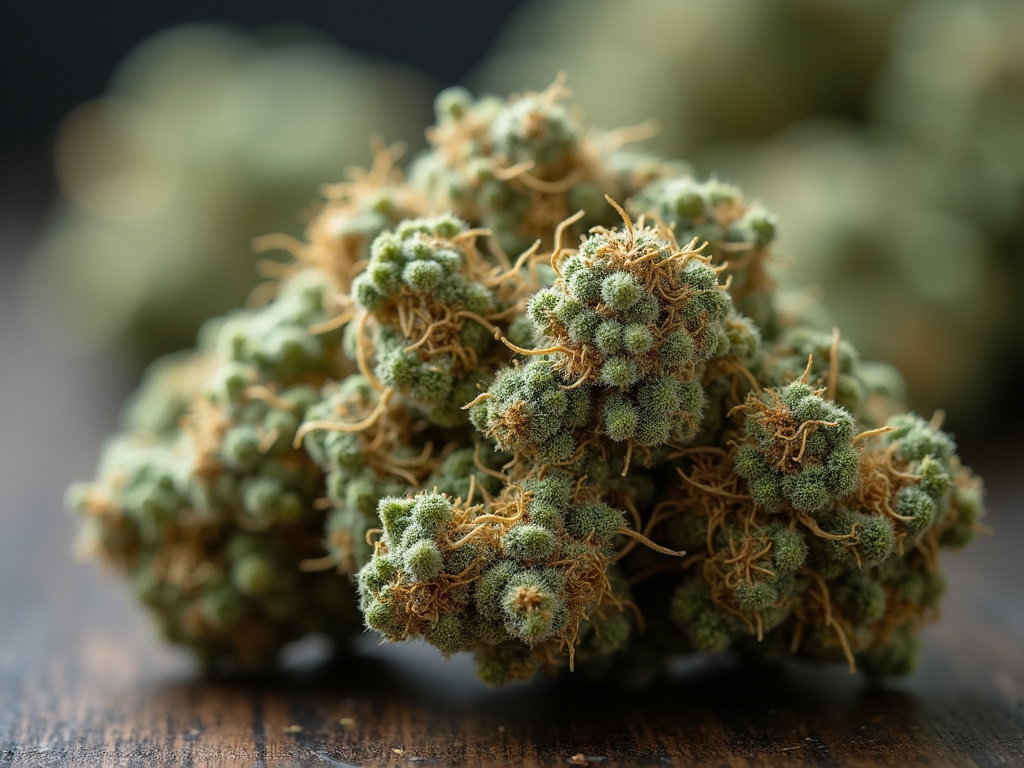 Dried marijuana flower — indica strains