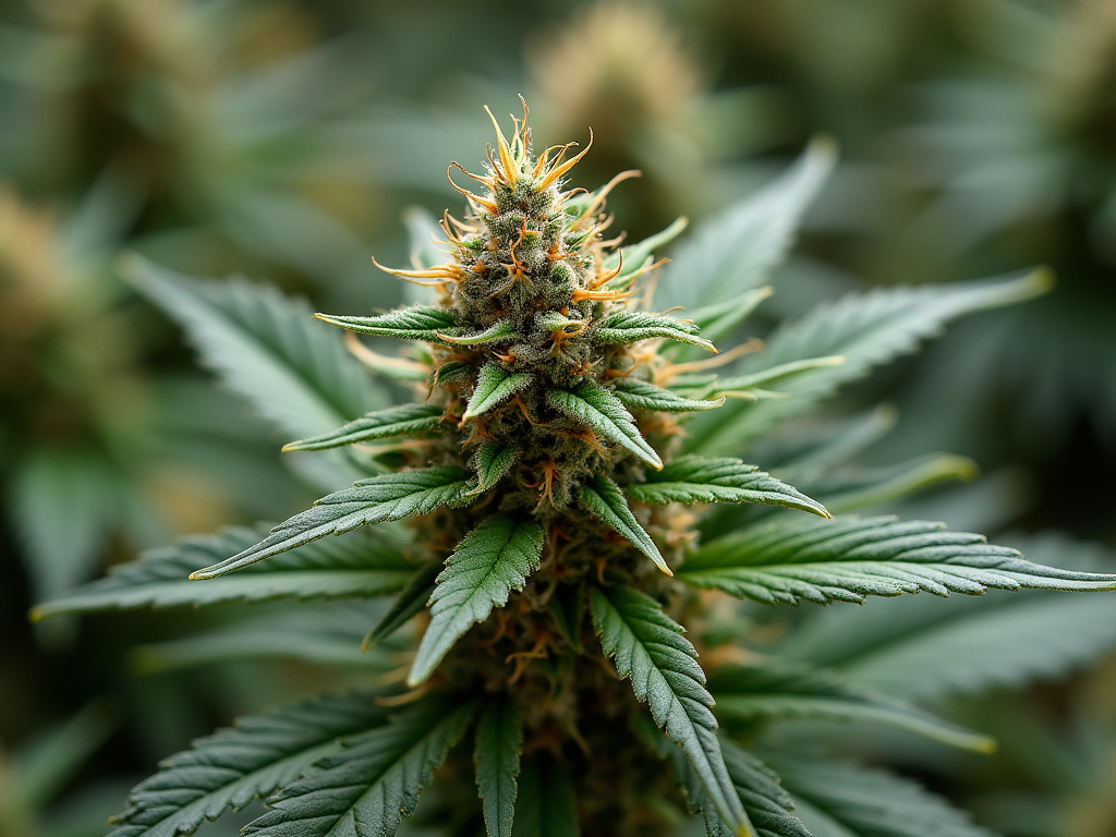 Dried marijuana flower — indica strains