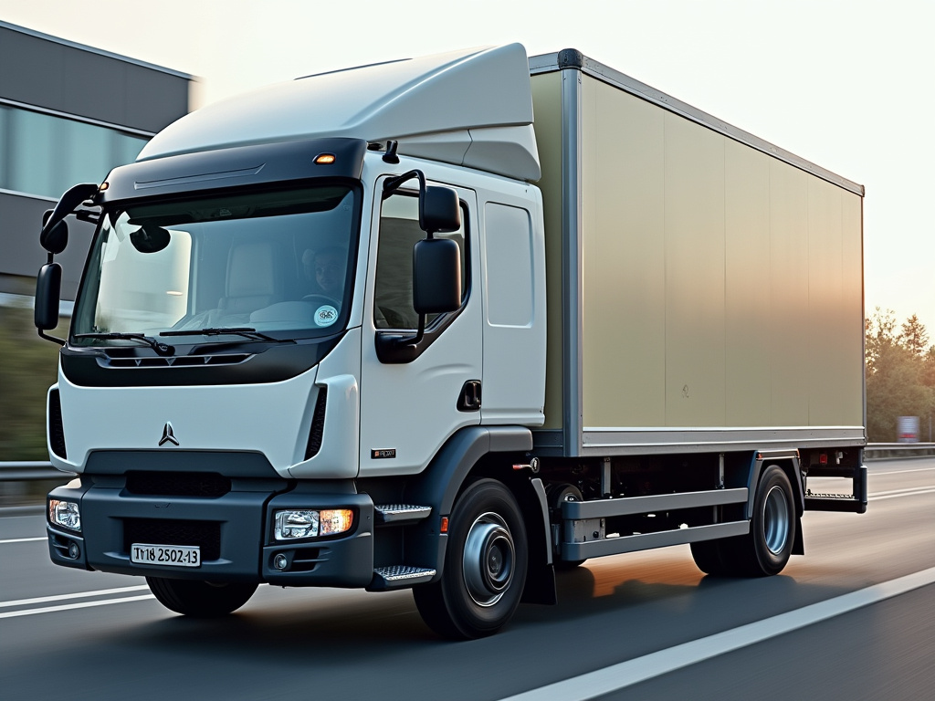 Electric moving truck — eco-friendly moving