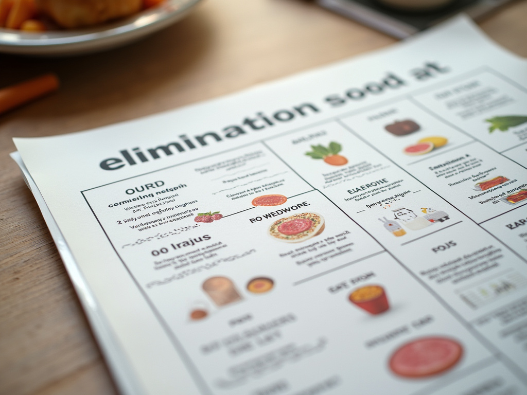 Food elimination chart — food sensitivity testing austin