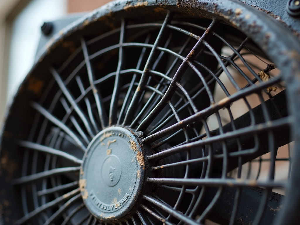 Gable fan — attic ventilation dacula ga