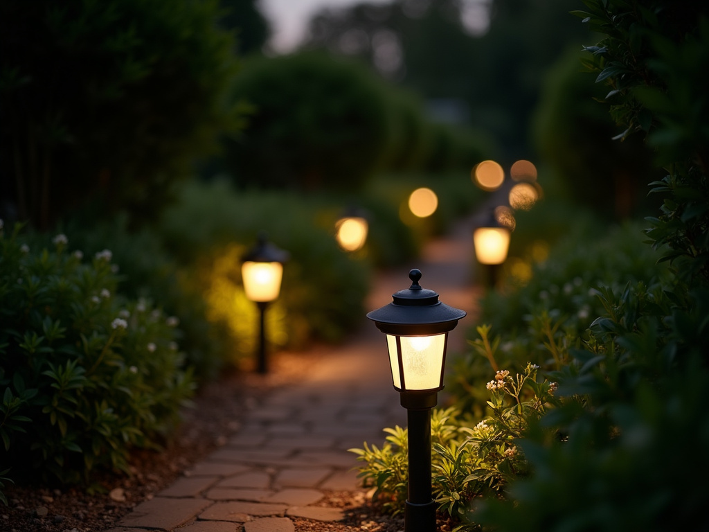 Garden pathway lights — solar monument light