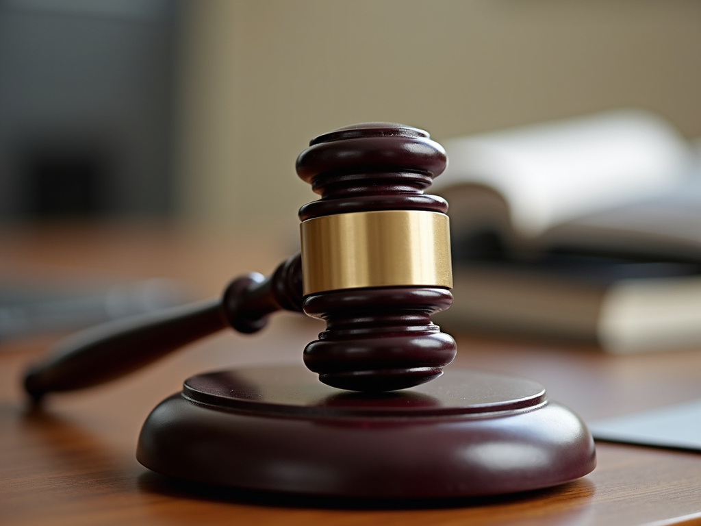 Gavel on desk — spinal cord injury lawyer phoenix