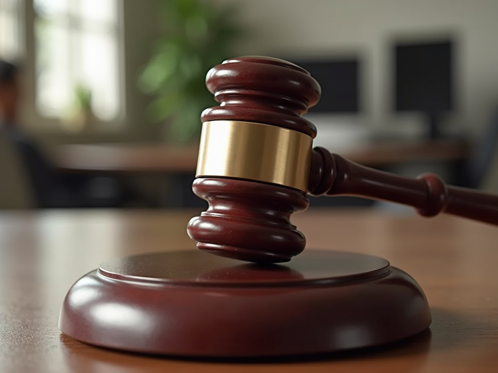 Gavel on desk — spinal cord injury lawyer phoenix