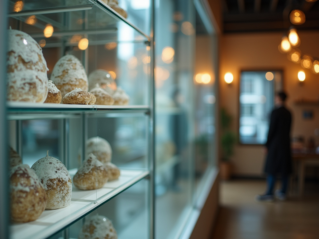 Glass display case — cannabis dispensary Ellsworth Maine