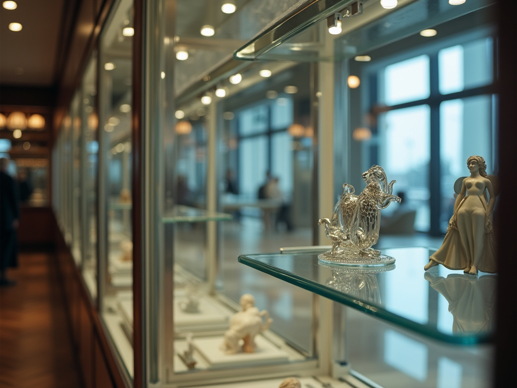 Glass display case — cannabis dispensary Holden Maine