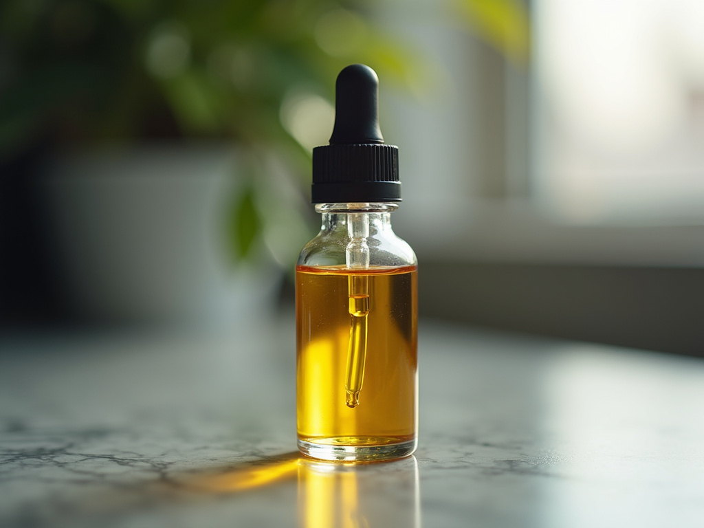Glass tincture vial — cannabis tinctures