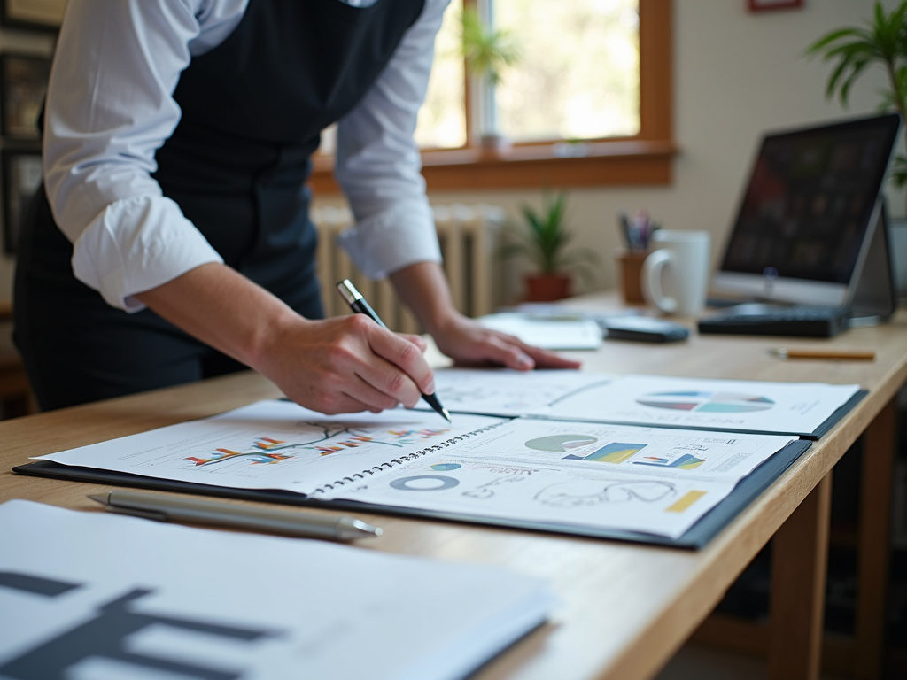 Graphic designer workspace — BlckPanda Creative