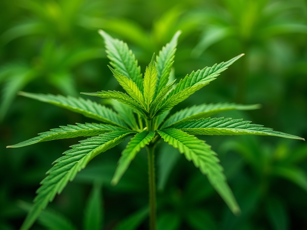 Hemp leaves — cannabis tinctures