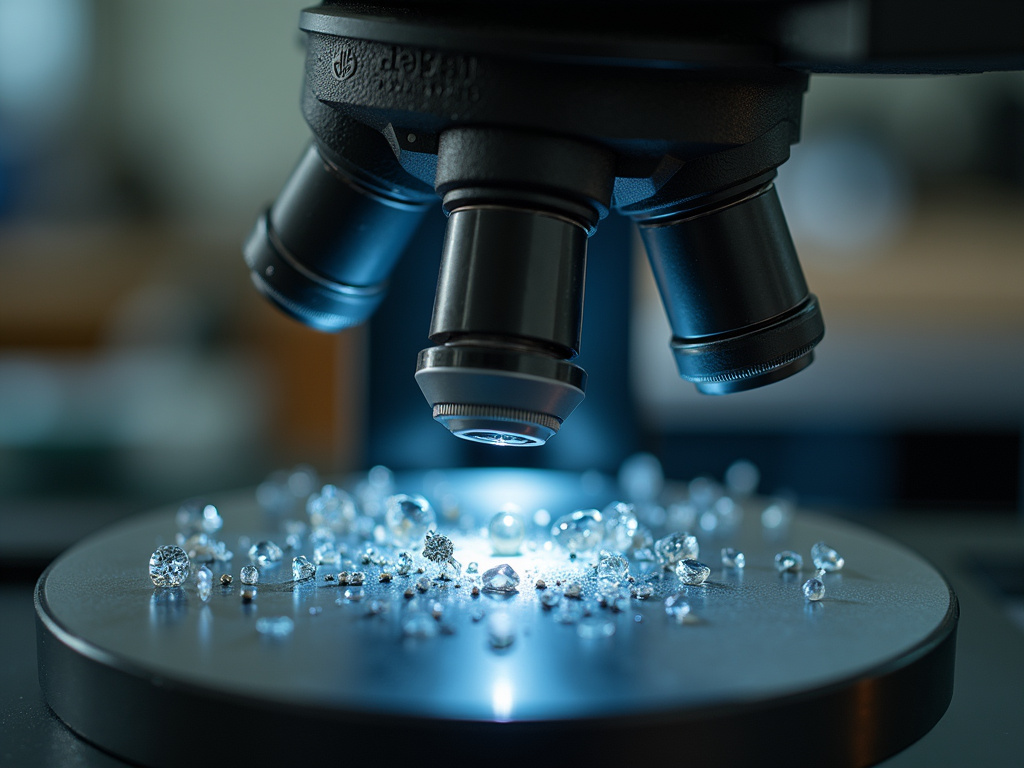 Jeweler's loupe — lab grown diamonds