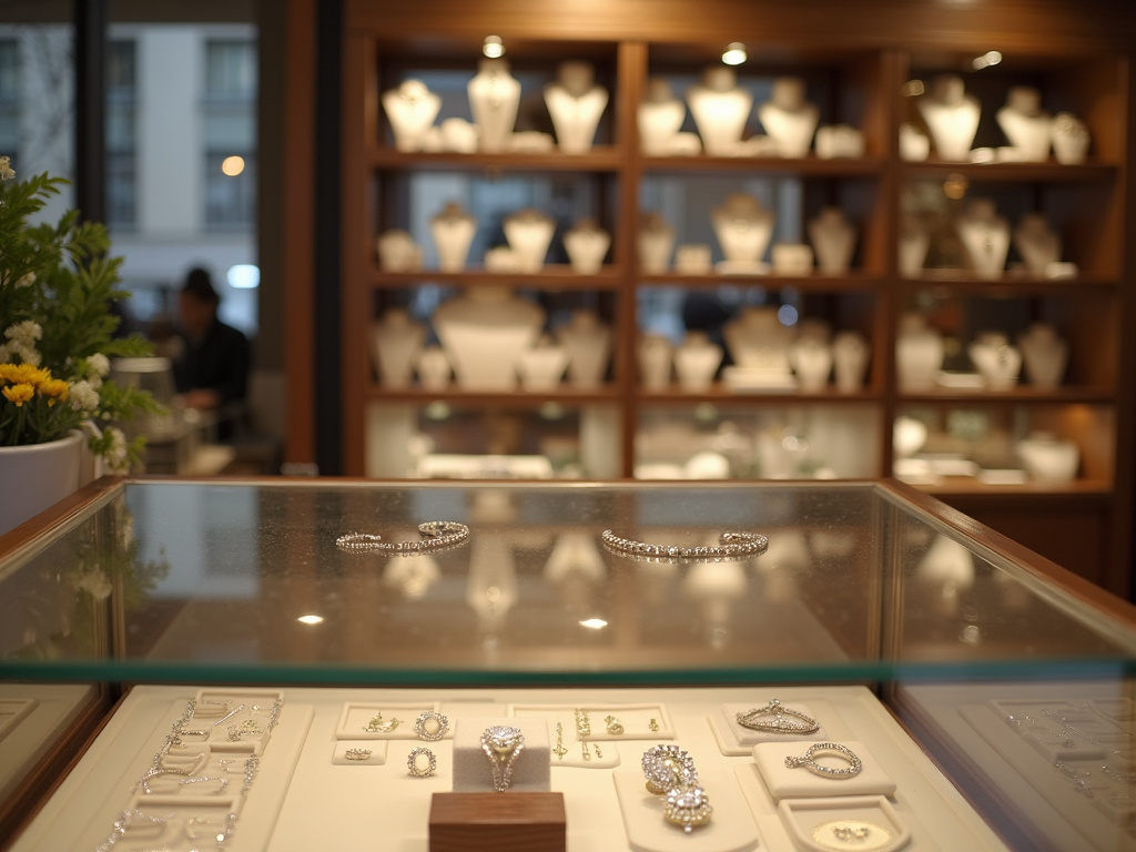 Jewelry store interior — cartier watches
