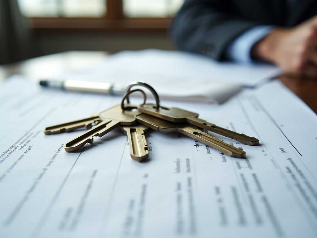 Keys on paperwork — title loans new jersey