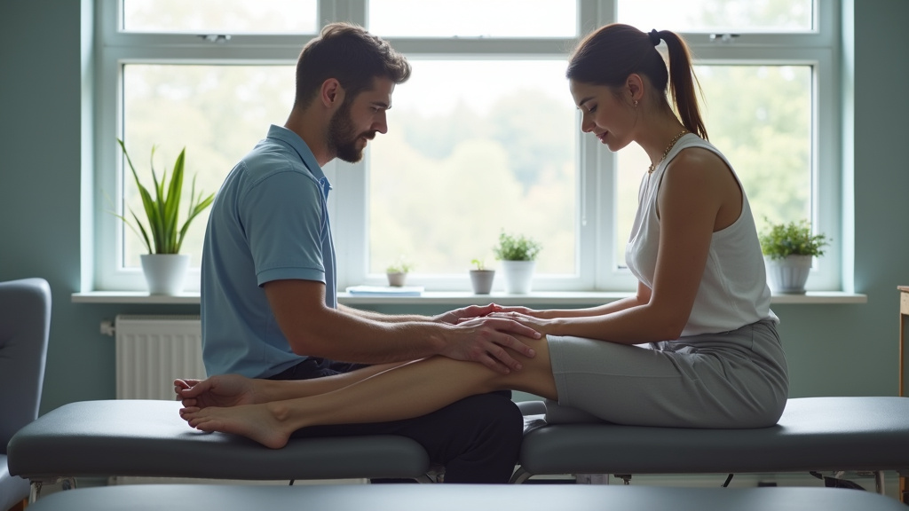 Knee treatment session — Austin Preferred, Austin, TX
