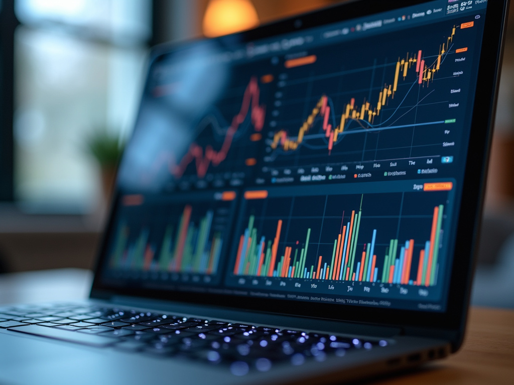 Laptop analytics dashboard — BlckPanda paid media