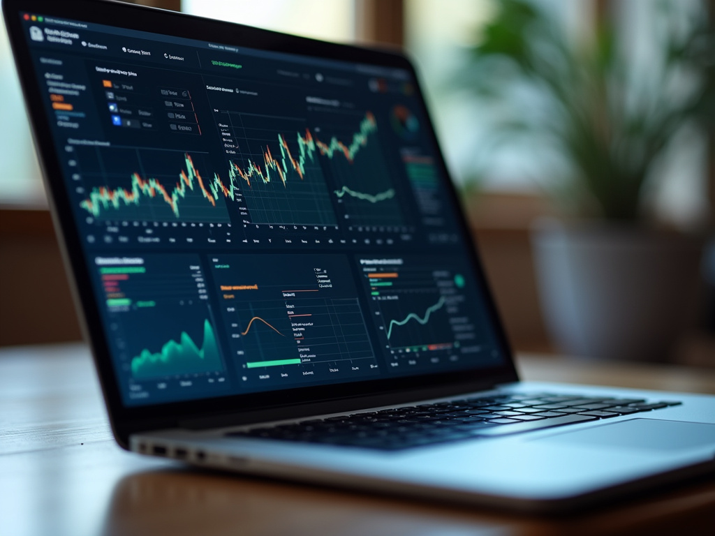 Laptop analytics screen — SEO agency Hialeah