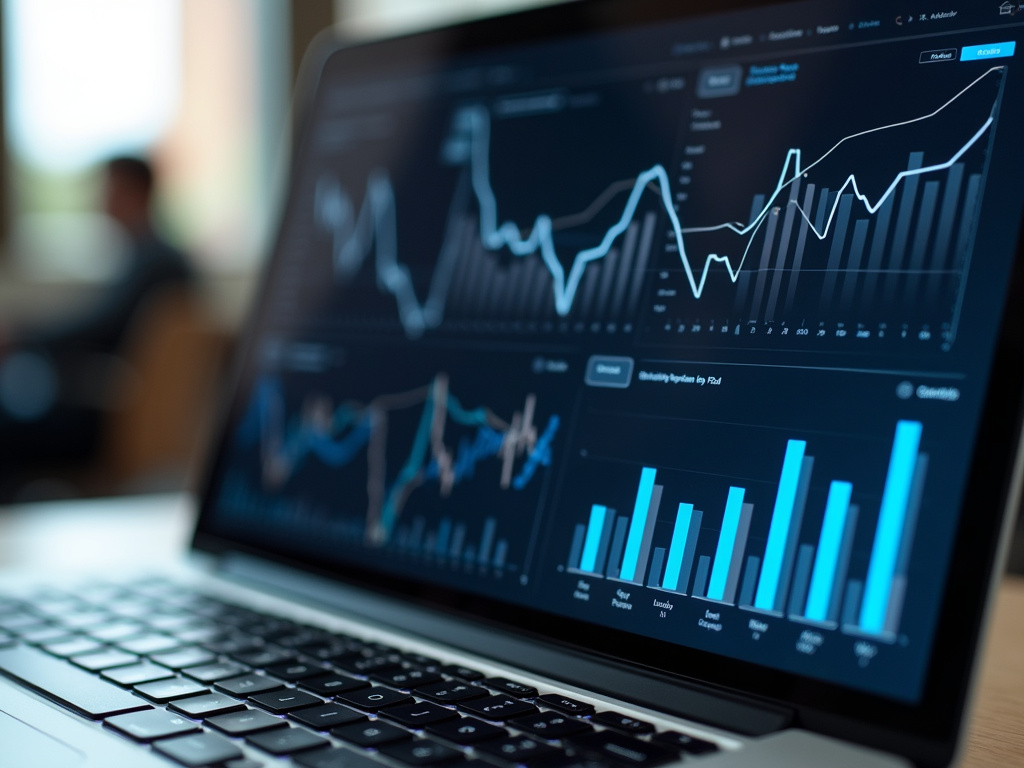 Laptop analytics screen — SEO agency Jupiter FL