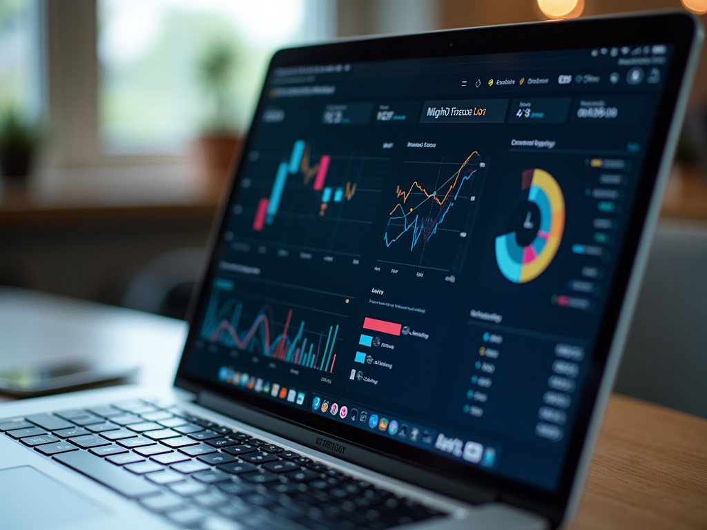Laptop analytics screen — SEO agency Jupiter FL