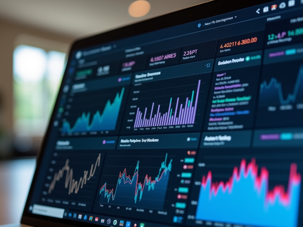 Laptop analytics screen โ SEO agency Plantation FL