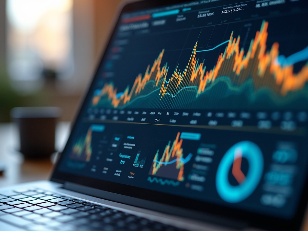 Laptop analytics screen โ SEO agency Plantation FL