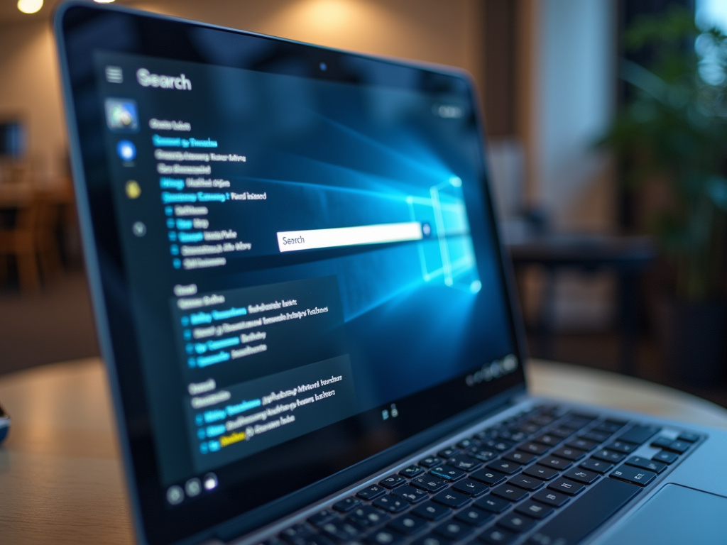 Laptop search screen — Google AI Overviews SEO
