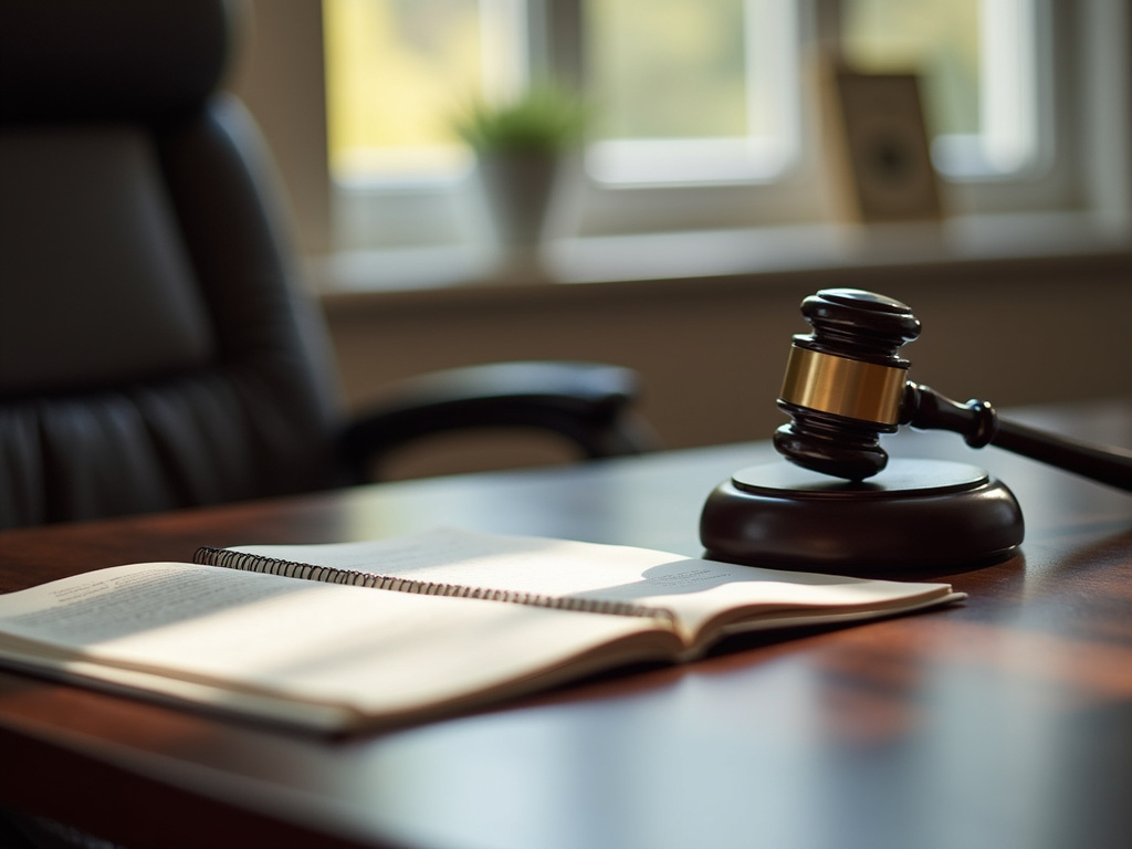 Law office desk — BlckPanda law firm marketing