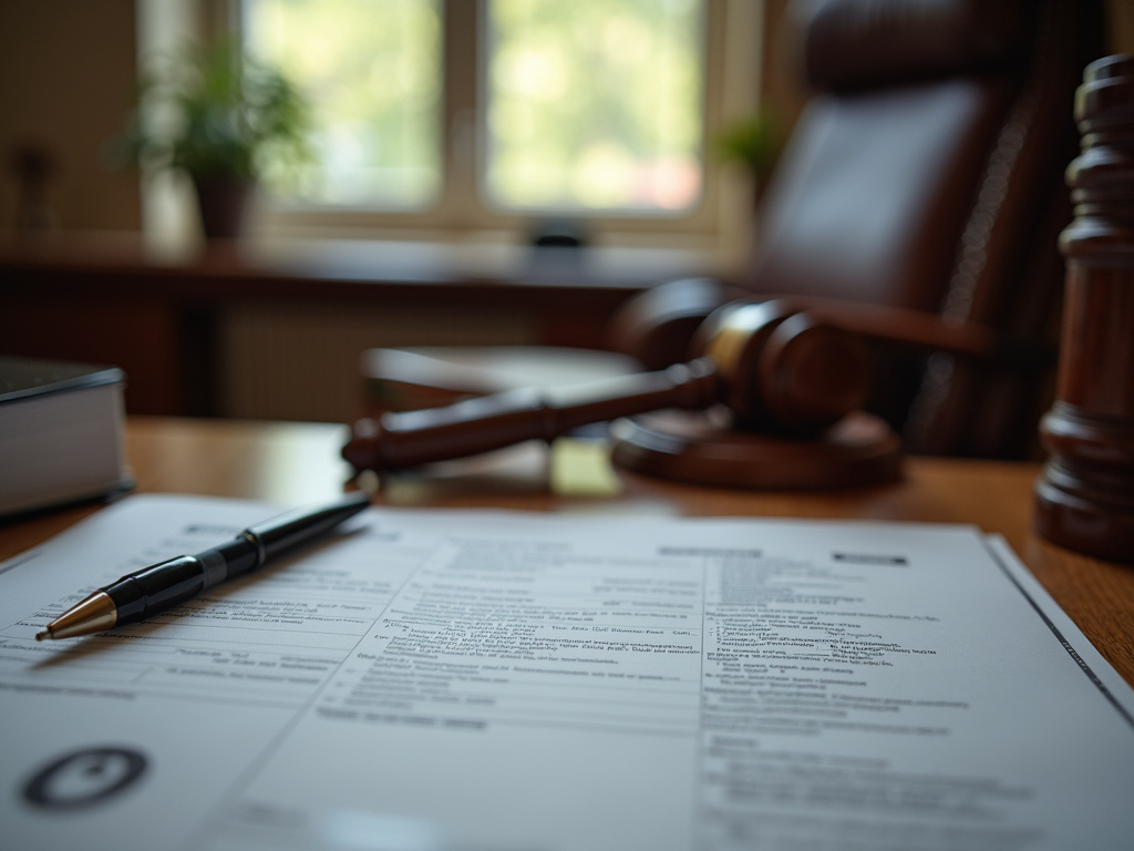 Law office desk — BlckPanda law firm marketing