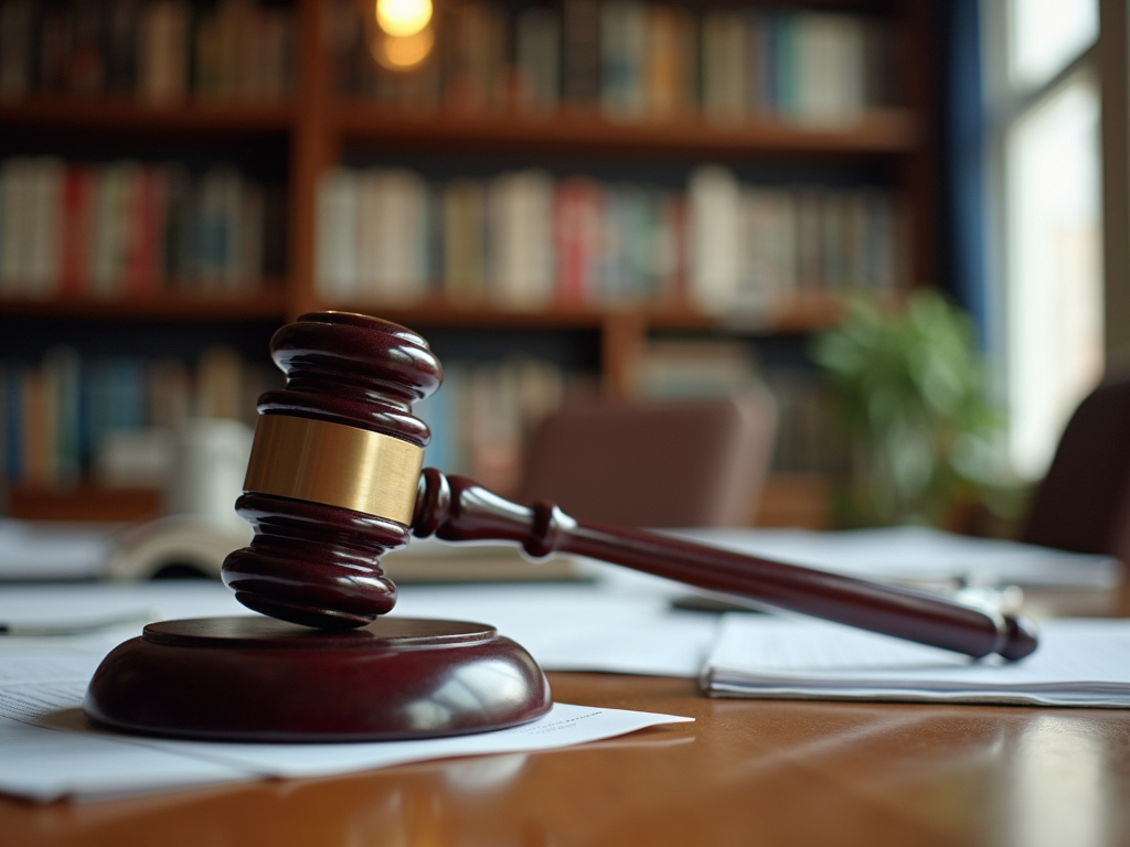 Law office desk — BlckPanda law firm marketing