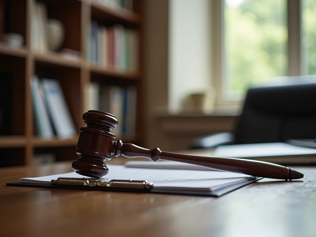 Law office desk — spinal cord injury lawyer phoenix