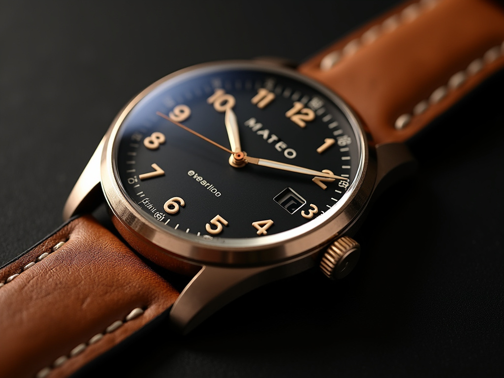 Leather watch strap — longines watches