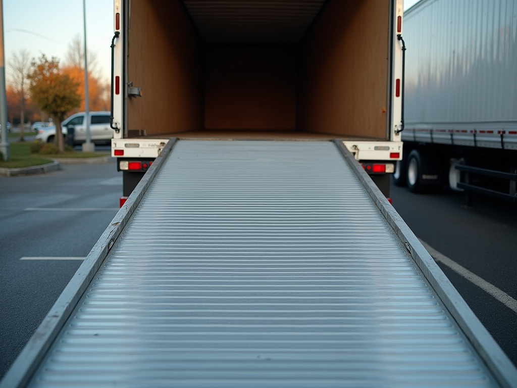 Loading ramp — car shipping Ohio