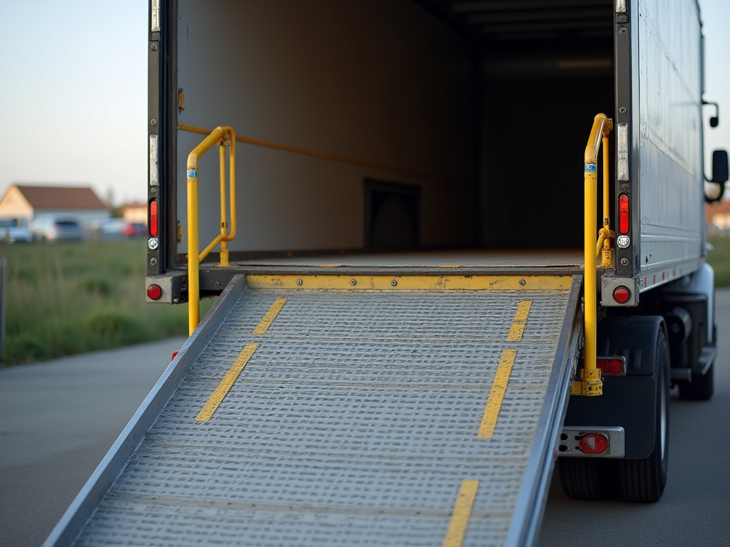 Loading ramp — car shipping Ohio