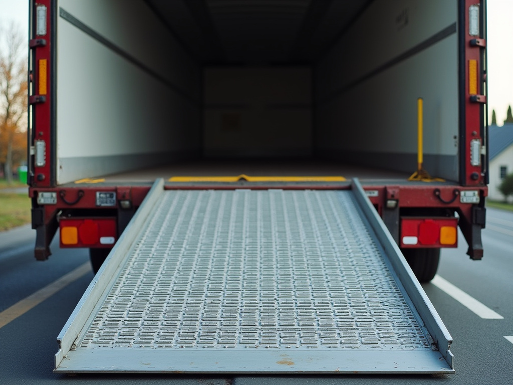 Loading ramp — car shipping Ohio