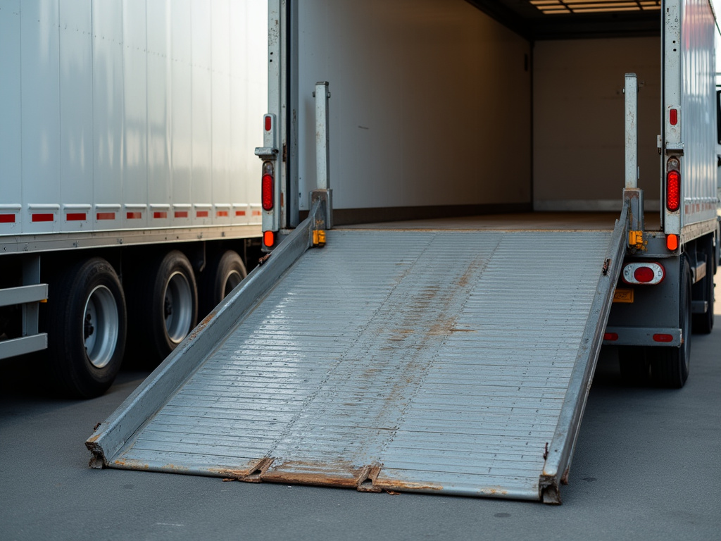 Loading ramp — car shipping Ohio