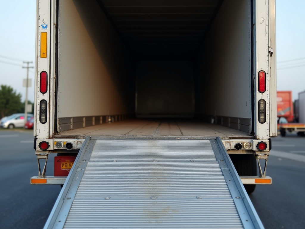 Loading ramp — door to door car shipping