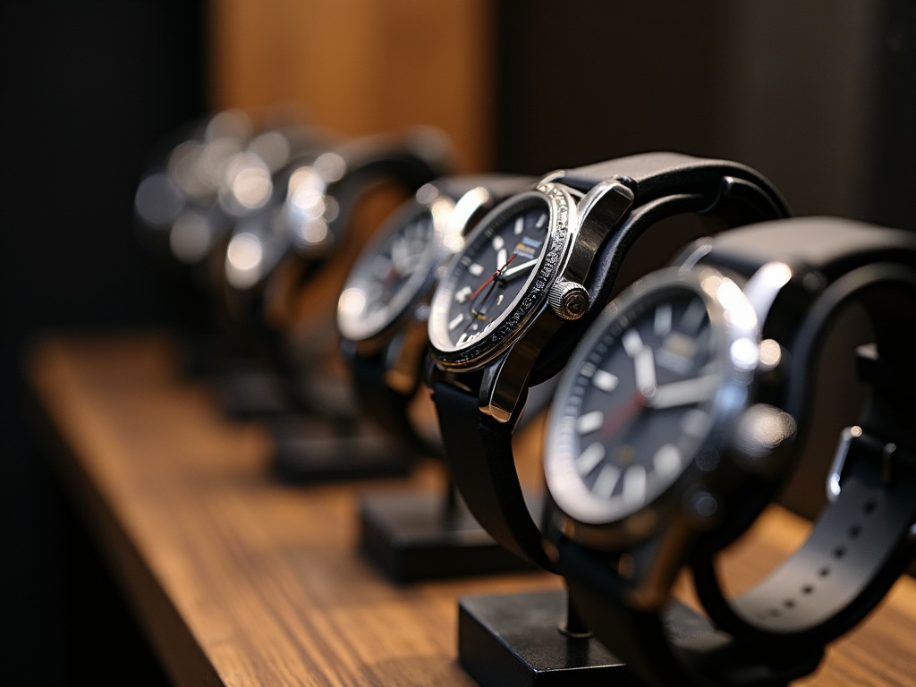 Luxury watch display — longines watches