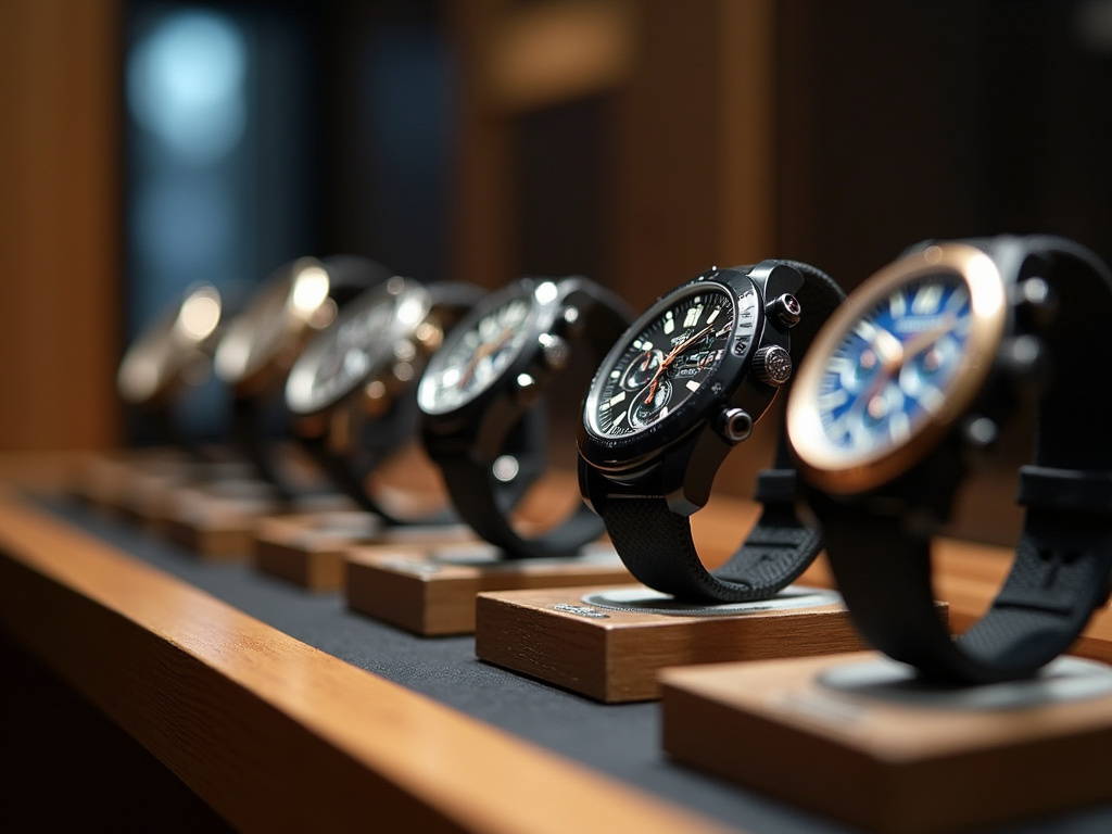 Luxury watch display — longines watches