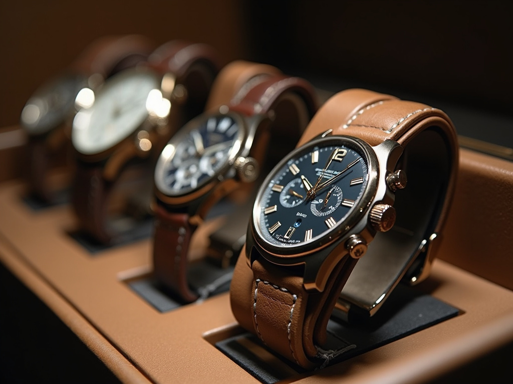 Luxury watch display — longines watches