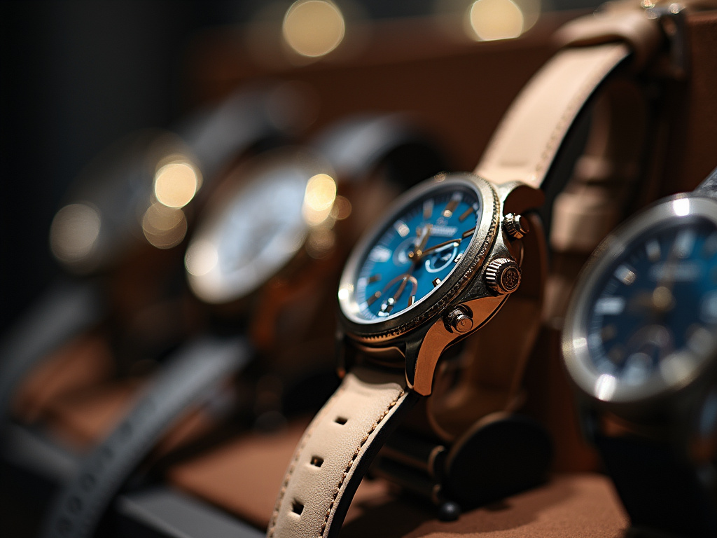 Luxury watch display — longines watches