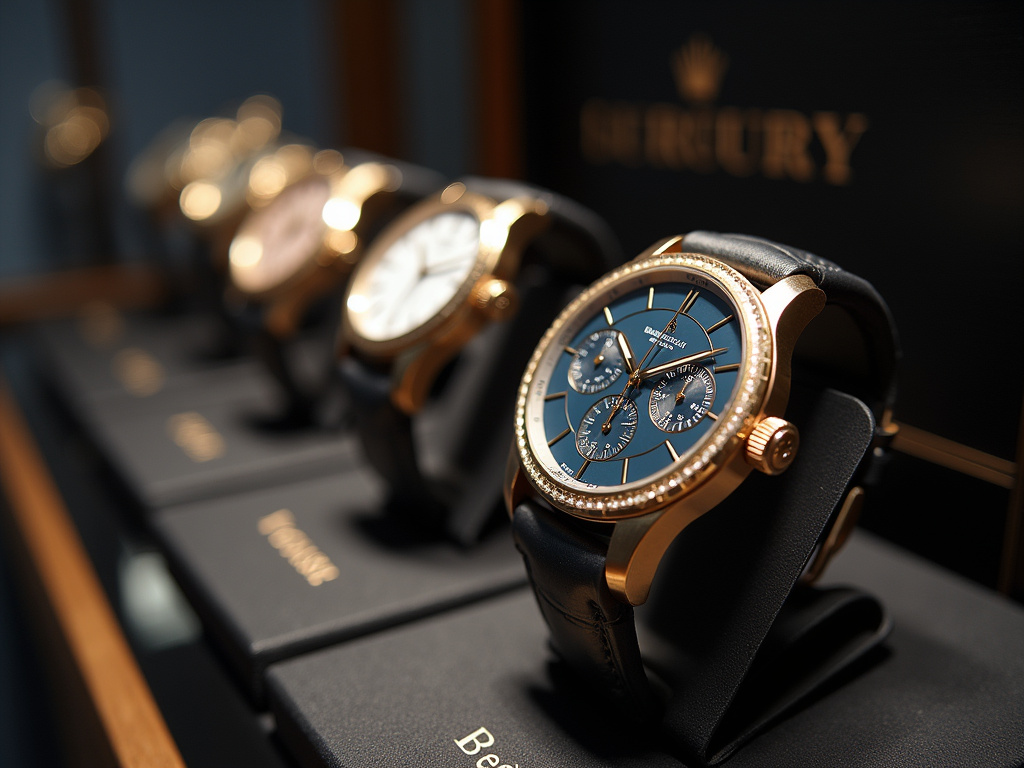 Luxury watch display — longines watches