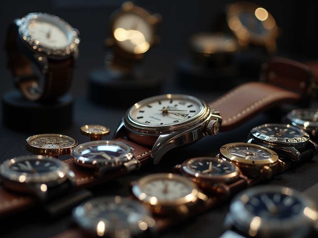 Luxury watch display — longines watches