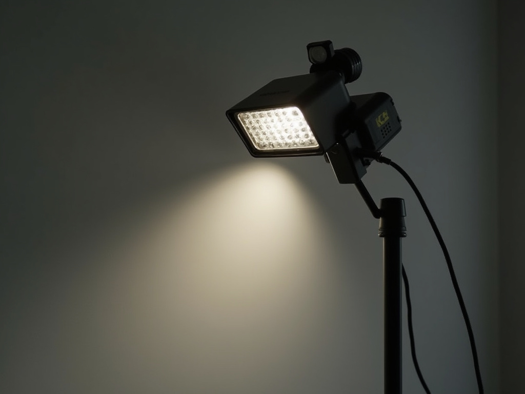 Motion sensor lamp — all-in-one solar lights
