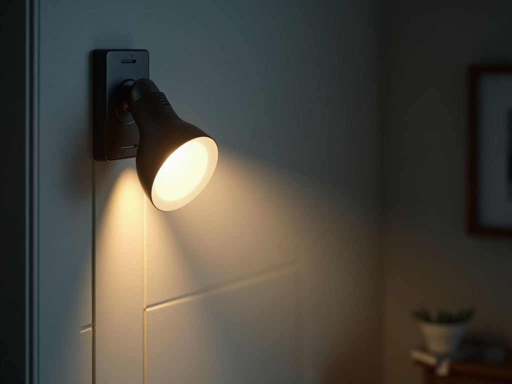 Motion sensor lamp — all-in-one solar lights