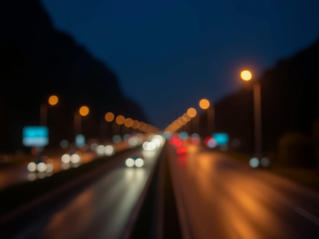 Night road lighting — solar street lights