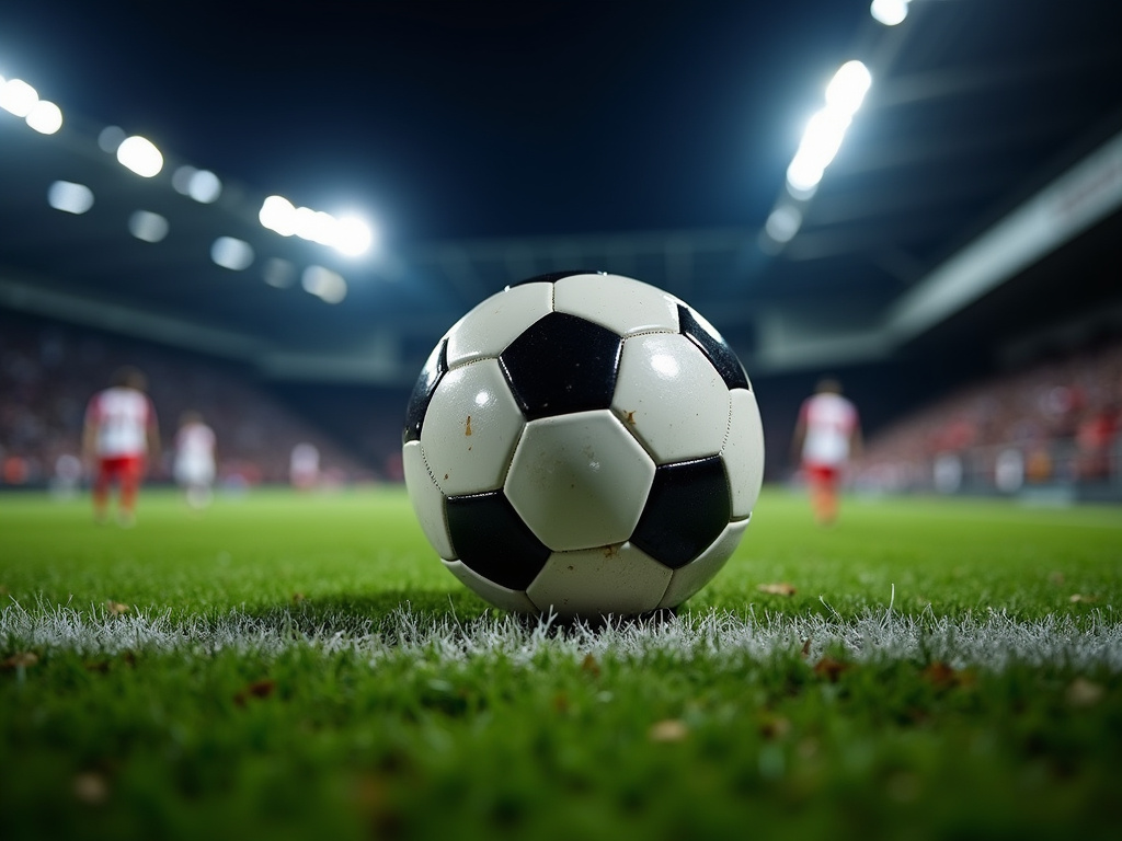 Night soccer match — sports field solar lighting