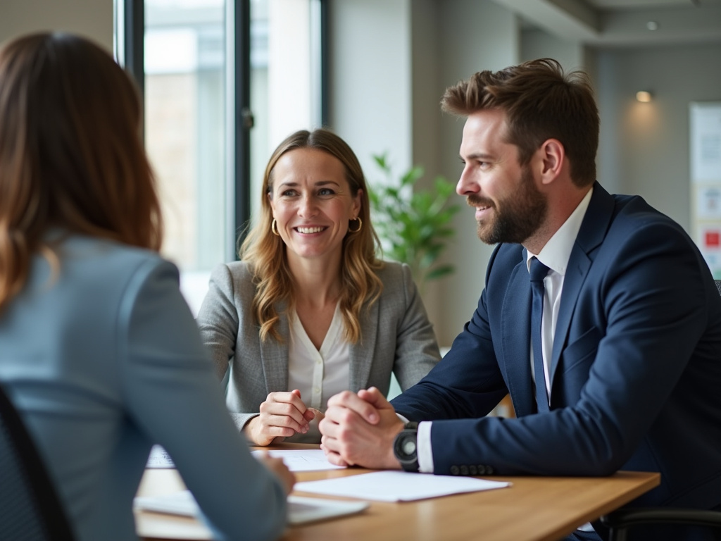 Office team meeting — SEO agency Hialeah