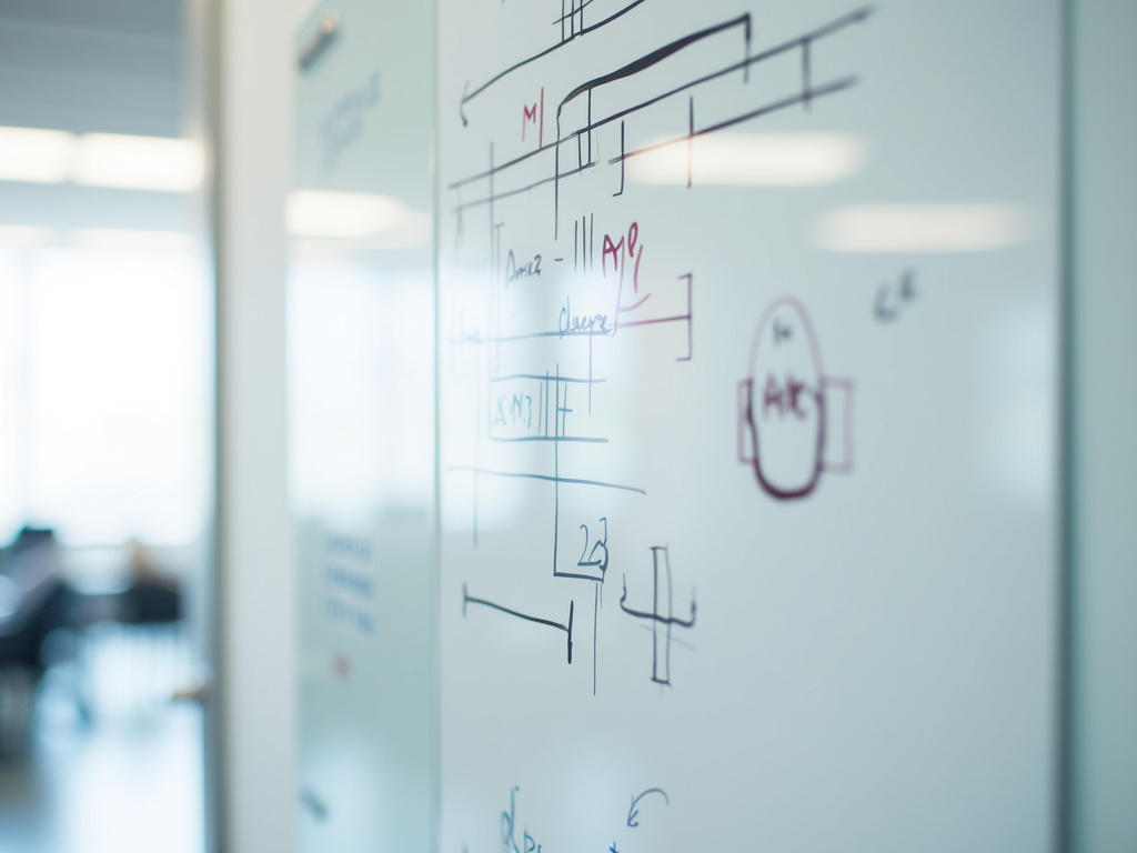 Office whiteboard chart โ SEO agency Plantation FL