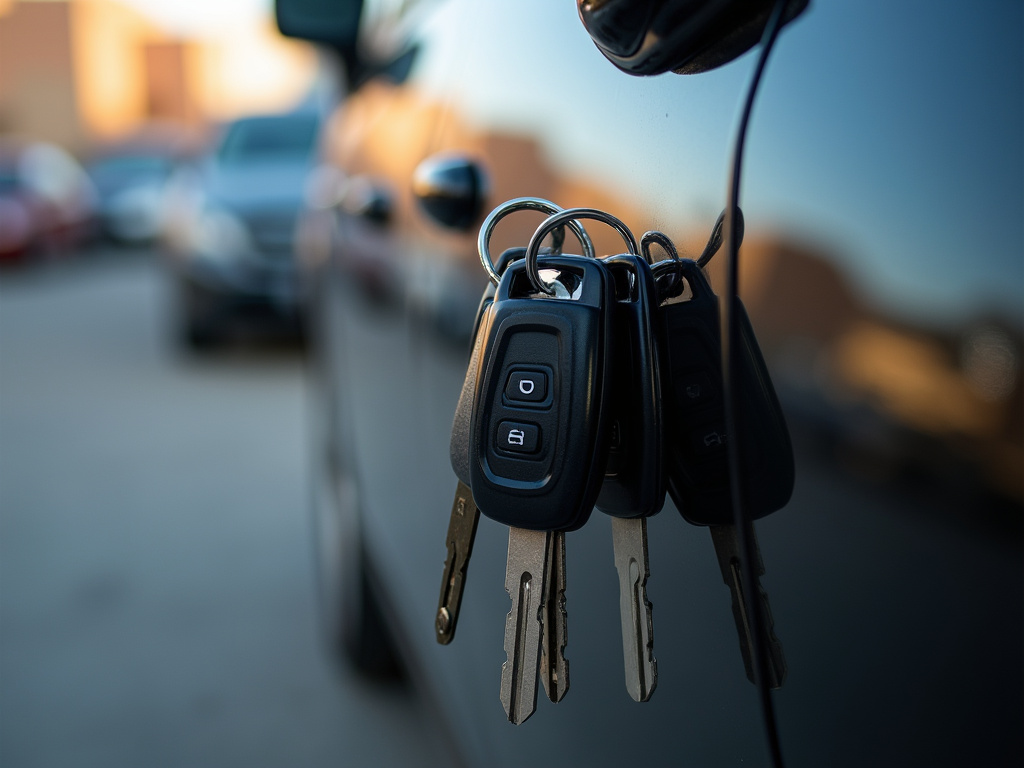 Parked car keys — title loans kansas