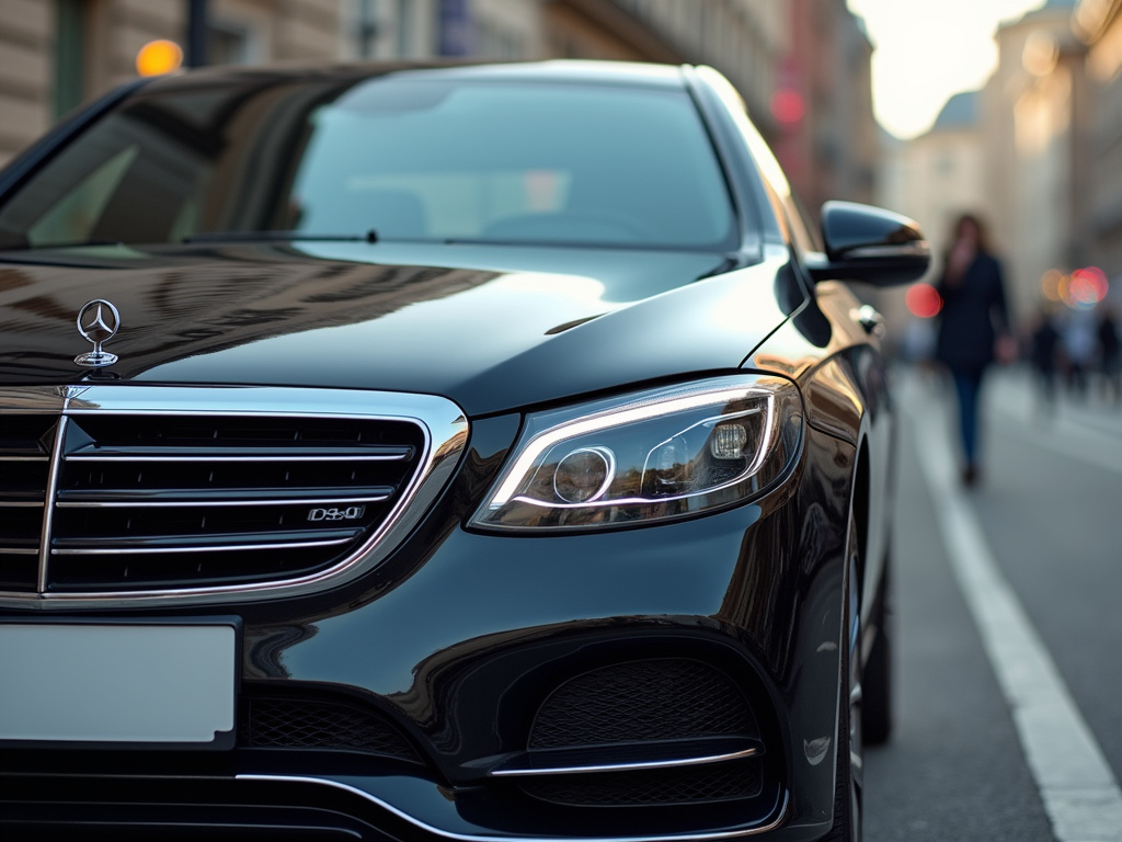 Parked sedan — title loans colorado